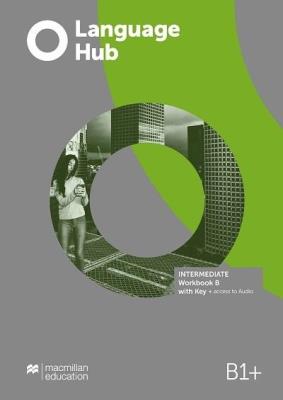 Language Hub Split ed. Inter. B1+ WB B + key. Autor: Gareth Rees. SmakLiter.pl Okładka książki Language Hub Split ed. Inter. B1+ WB B + key