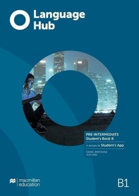 Okładka książki Language Hub Split ed. Pre-Inter. B1 SB B + App