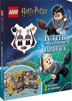 Lego Harry Potter. Potter kontra Malfoy. Autor: Opracowanie zbiorowe. SmakLiter.pl Okładka książki Lego Harry Potter. Potter kontra Malfoy