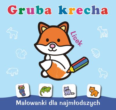 Lisek. Gruba krecha. Autor: Opracowanie zbiorowe. SmakLiter.pl Okładka książki Lisek. Gruba krecha