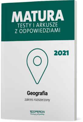 Okładka książki LO. Geografia. Matura 2023. Testy i arkusze ZR dla szkół ponadgimnazjalnych
