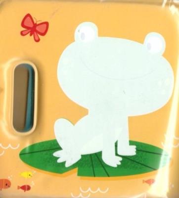 Okładka książki Magiczna książeczka kąpielowa z piszczałką-żabka