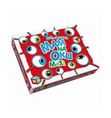 Mam na oku Maxi. Wydawca: MULTIGRA. SmakLiter.pl Opakowanie Mam na oku Maxi