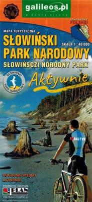 Okładka książki Mapa turyst. - Słowiński Park Narodowy 1:40 000