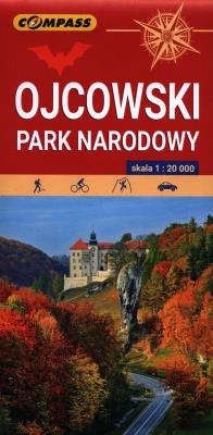 Okładka książki Mapa turystyczna - Ojcowski PN 1:20 000 w.2020