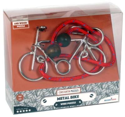 Metal Bike - łamigłówka Recent Toys - poziom 5/5. Wydawca: Recent Toys. SmakLiter.pl Opakowanie Metal Bike - łamigłówka Recent Toys - poziom 5/5