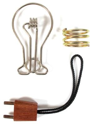 Metal Light Bulb - łamigłówka RT - poziom 3/5 G3. Wydawca: Recent Toys. SmakLiter.pl Opakowanie Metal Light Bulb - łamigłówka RT - poziom 3/5 G3