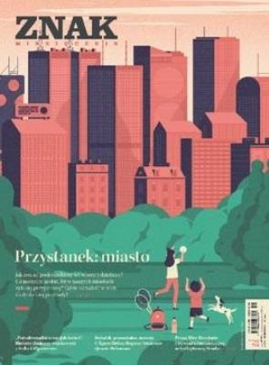 Okładka książki Miesięcznik Znak782-783 7-8/2020 Przystanek miasto
