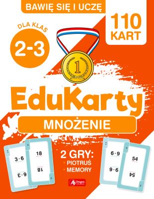 Okładka książki Mnożenie. EduKarty