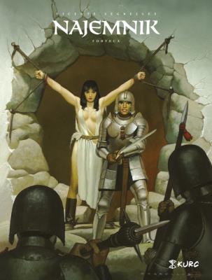 Najemnik T. 5 Forteca. Autor: Segrelles Vicente. SmakLiter.pl Okładka książki Najemnik T. 5 Forteca