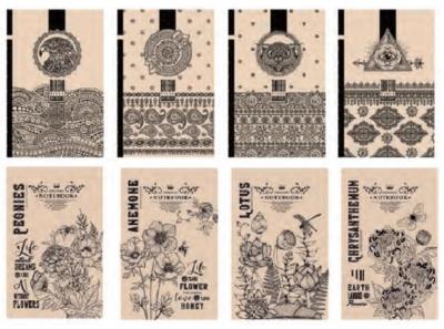 Opakowanie Notatnik ozdobny 125x200/80K kratka FRESH