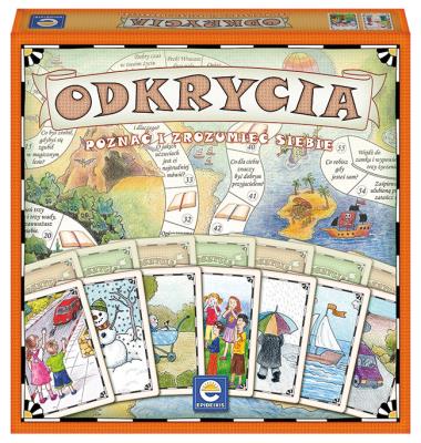 Okładka książki Odkrycia Poznać i zrozumieć siebie Gra