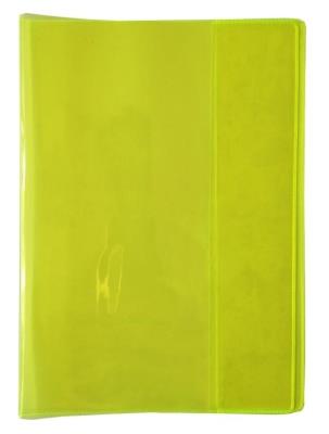 Opakowanie Okładka na zeszyt A5 PVC Neon żółty (5szt)