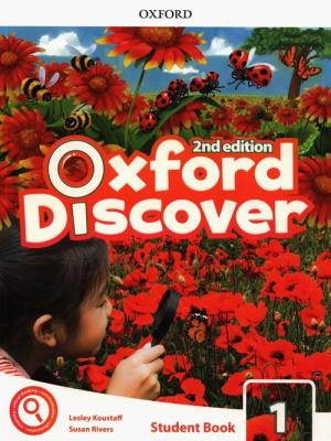 Oxford Discover 1 SB w.2020. Autor: Lesley Koustaff, Susan Rivers. SmakLiter.pl Okładka książki Oxford Discover 1 SB w.2020
