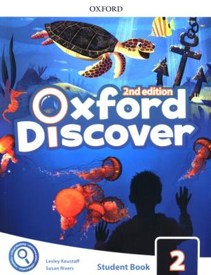 Oxford Discover 2 SB w.2020. Autor: Lesley Koustaff, Susan Rivers. SmakLiter.pl Okładka książki Oxford Discover 2 SB w.2020