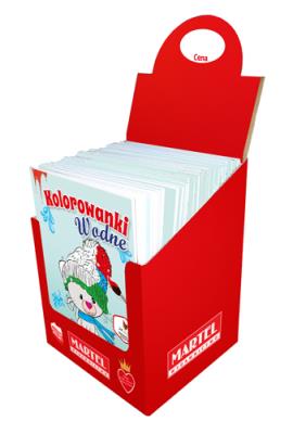 Okładka książki Pakiet 70 kolorowanek wodnych. Mix