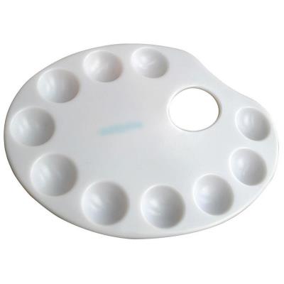 Okładka książki Paleta plastikowa owalna 23x17cm