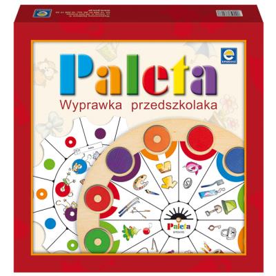 Okładka książki Paleta Wyprawka przedszkolaka