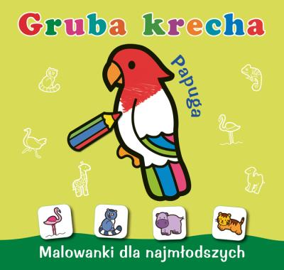 Papuga. Gruba krecha. Autor: Opracowanie zbiorowe. SmakLiter.pl Okładka książki Papuga. Gruba krecha