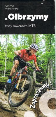 Pasmo rowerowe. Olbrzymy trasy rowerowe MTB. Autor: Opracowanie zbiorowe. SmakLiter.pl Okładka książki Pasmo rowerowe. Olbrzymy trasy rowerowe MTB