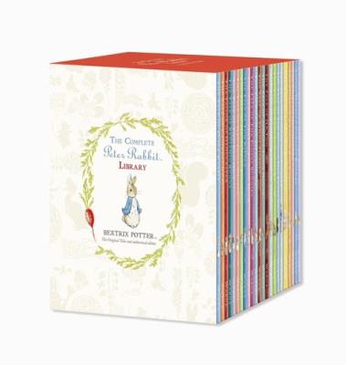 Peter Rabbit 1-23 Colour Library. Autor: Potter	 Beatrix. SmakLiter.pl Okładka książki Peter Rabbit 1-23 Colour Library