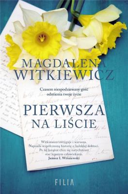 Pierwsza na liście. Autor: Witkiewicz Magdalena. SmakLiter.pl Okładka książki Pierwsza na liście