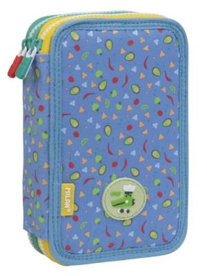 Opakowanie Piórnik 2 poz. z wyprawką Super Chefs nieb. MILAN