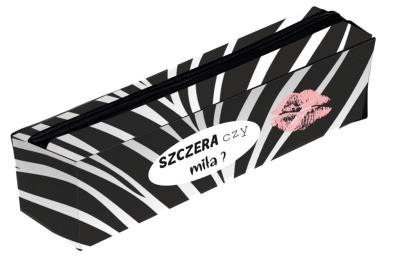 Piórnik PA2050 Szczera czy miła MESIO. Wydawca: MESIO.PL. SmakLiter.pl Opakowanie Piórnik PA2050 Szczera czy miła MESIO