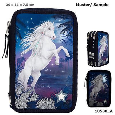 Opakowanie Piórnik potrójny z wyposażeniem Miss Melody z podświetleniem LED 10530A