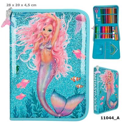 Opakowanie Piórnik z wyposażeniem XXL TopModel Syrenka 11044A