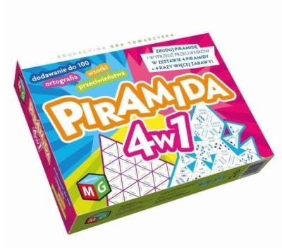 Piramida 4 w 1. Wydawca: MULTIGRA. SmakLiter.pl Opakowanie Piramida 4 w 1