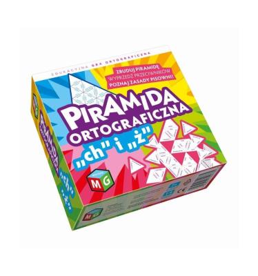 Piramida ortograficzna 'ch' i 'ż'. Wydawca: MULTIGRA. SmakLiter.pl Opakowanie Piramida ortograficzna 'ch' i 'ż'