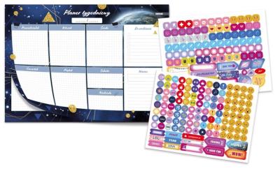 Opakowanie Planer B4/52K + naklejki 2xA5 Kosmos