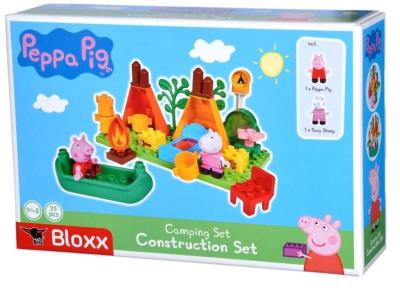 Opakowanie PlayBIG Bloxx Świnka Peppa zestaw kemping