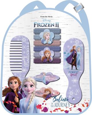 Plecak z akcesoriami do włosów Frozen 2. Wydawca: Cass Film. SmakLiter.pl Opakowanie Plecak z akcesoriami do włosów Frozen 2