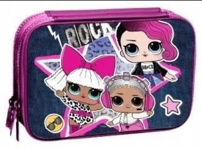 Opakowanie Podwójny piórnik z wyposażeniem - LOL Surprise