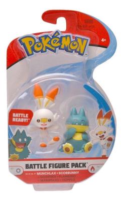 Opakowanie Pokemon Battle - Munchlax + Scorbunny 97626