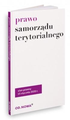 Prawo samorządu terytorialnego 01/2020. Autor: Agnieszka Kaszok. SmakLiter.pl Okładka książki Prawo samorządu terytorialnego 01/2020