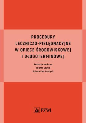 Okładka książki Procedury leczniczo-pielęgnacyjne w opiece środowiskowej i długoterminowej