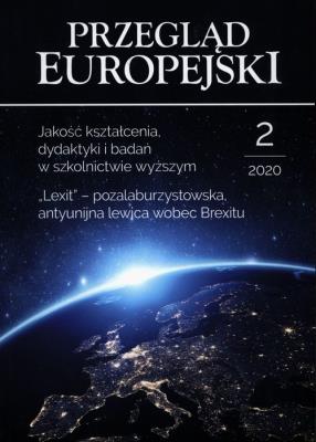Okładka książki Przegląd Europejski 2/2020