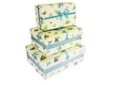 Opakowanie Pudełko Prostokąt mięta pastel L ROZETTE