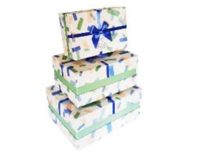 Opakowanie Pudełko Prostokąt seledyn pastel S ROZETTE