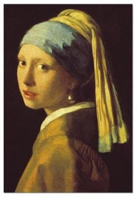 Opakowanie Puzzle 1000 Jan Vermeer - Dziewczyna z perłą
