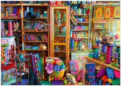 Opakowanie Puzzle 1000 Kocie królewstwo Aimee Stewart