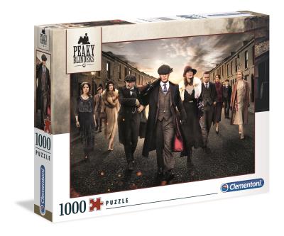 Puzzle 1000 Peaky Blinders Netflix. Wydawca: Clementoni. SmakLiter.pl Opakowanie Puzzle 1000 Peaky Blinders Netflix
