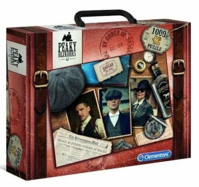 Puzzle 1000 Peaky Blinders Netflix. Wydawca: Clementoni. SmakLiter.pl Opakowanie Puzzle 1000 Peaky Blinders Netflix