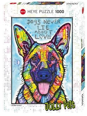 Opakowanie Puzzle 1000 Pies, Jolly Pets