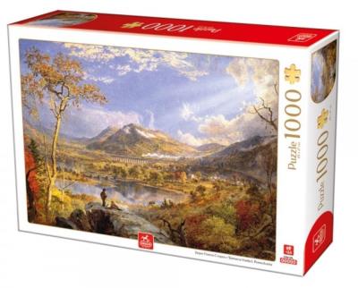 Opakowanie Puzzle 1000 Widok na wiadukt