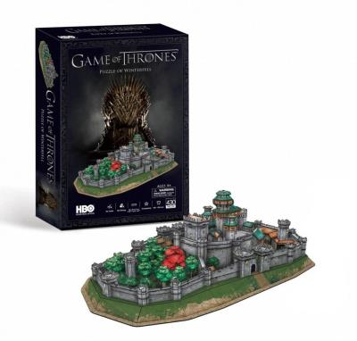 PUZZLE 3 D GAME OF THRONES WINTERFE. Autor: DANTE. SmakLiter.pl Okładka książki PUZZLE 3 D GAME OF THRONES WINTERFE