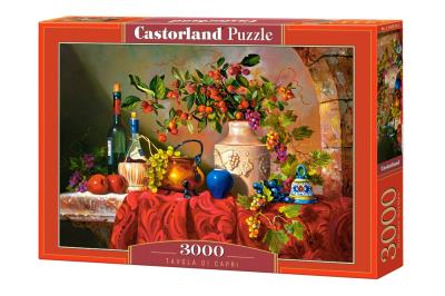 Opakowanie Puzzle 3000 Tavola di Capri CASTOR